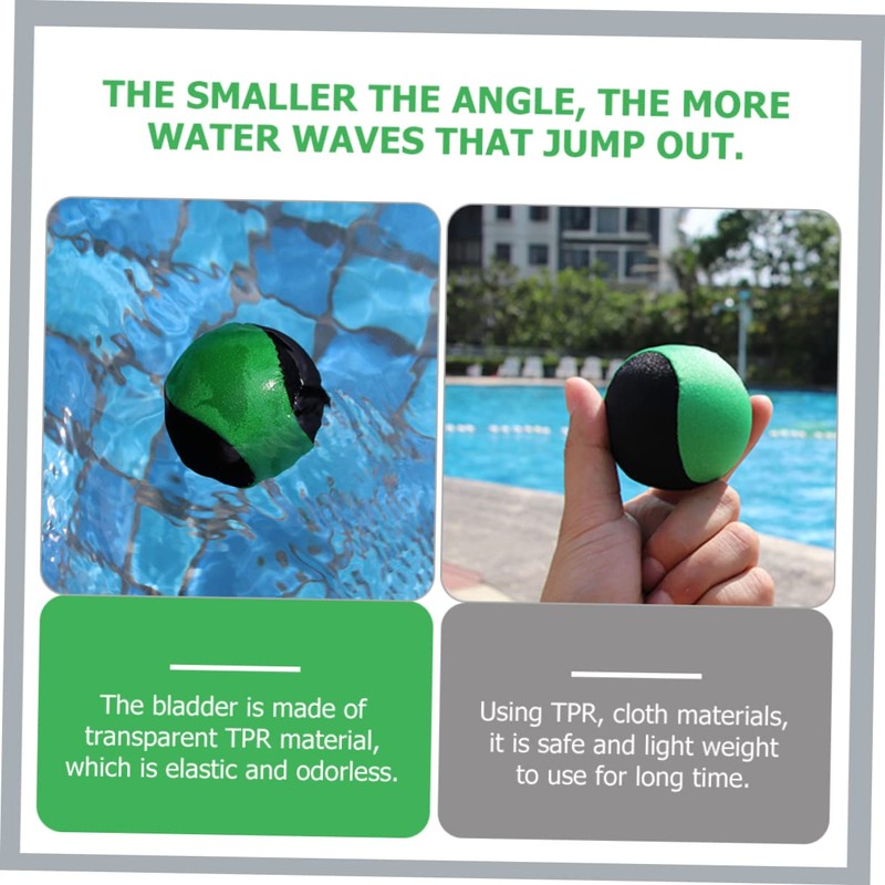 Kisangel Water Bouncing Ball Swimming Pool for Beach and Backyard