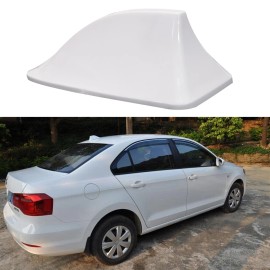 KEEPDSGN For Toyota Corolla Shark Fin Roof Antenna Aerial FM/AM Radio Signal Cover White