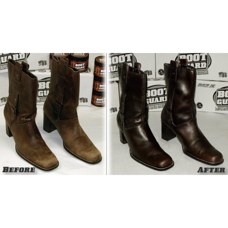 Boot Guard Leather Dressing: Restores and Conditions Leather Boots, Shoes,