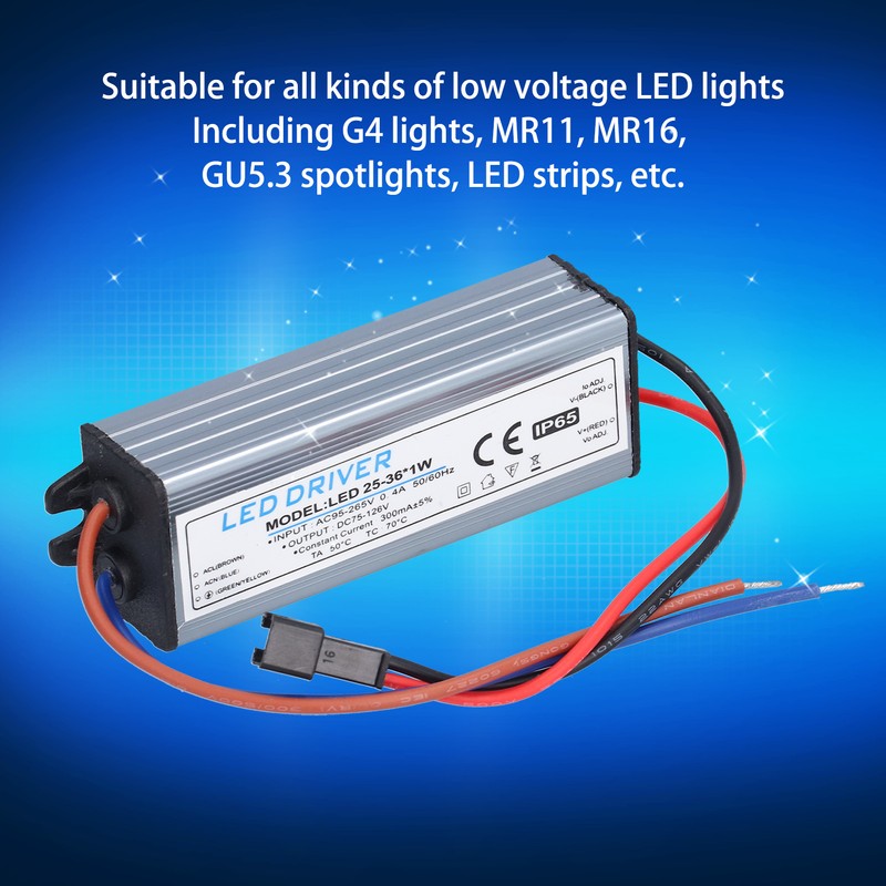 LED Driver Light Transformer DIY Lamp Driving Power Supply AC95‑265V
