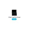 METALLIXITY 8PCS Square Rubber Chair Leg End Covers (20mm x