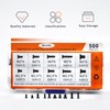 Nivithi 500pcs M2 M2.5 M3 Laptop Replacement Screws Kit,Flat Head