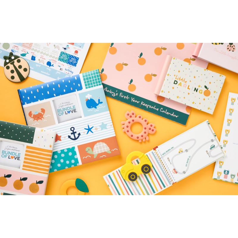 C.R. Gibson Always On the Go! Baby Memory Book -