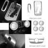 26PCS Full Set Interior Trim Kit Compatible with Jeep Wrangler