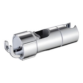 Bathroom Shower Holder Adjustable with 2 Hooks & Rotation Bracket - No Drilling, Fits 16-27cm Slide Bar