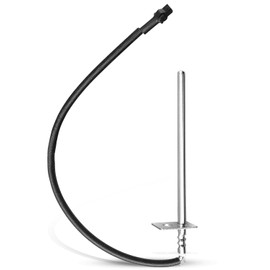 Barbecue Grill Thermal Sensor Fit for Char-Griller Gravity Fed 980 Charcoal Grill Replace 801126, RTD Temperature Probe Part