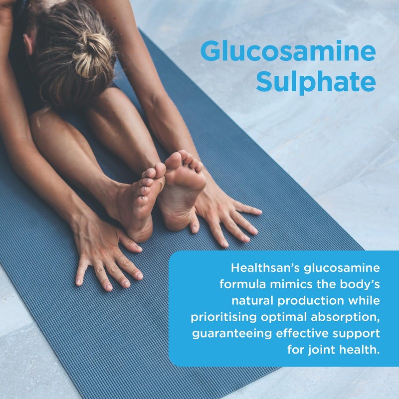 Healthspan Glucosamine Sulphate 2KCI 1,000mg (10 Months’ Supply) | Sustainably