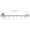 Wall Mounted Storage Shelves Pot Lid Rack Utensil Hanger Hook