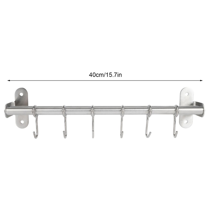 Wall Mounted Storage Shelves Pot Lid Rack Utensil Hanger Hook