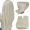 Hetto Blonde Weft Real Hair Extensions, Remy Weft Extensions, Real