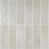 CHIHUT 12"X12" Beige Peel and Stick Kitchen Backsplash Tiles Glossy