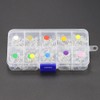Glvaner Light Emitting Diodes, 10 Color LED Diodes, 0.2 inch