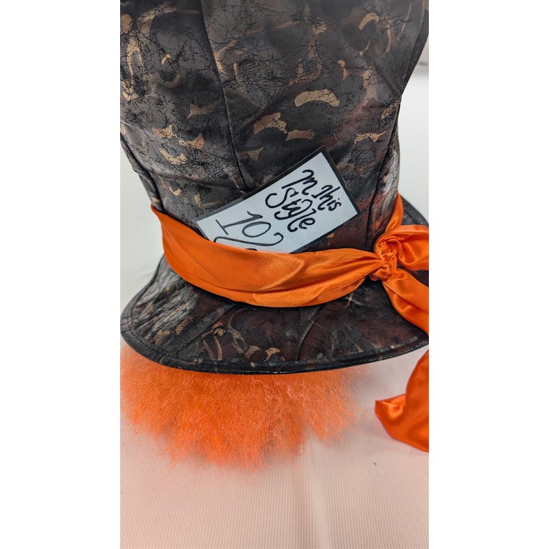 The Dragons Den Adults Mad Hatter Top Hat Wonderland Fancy