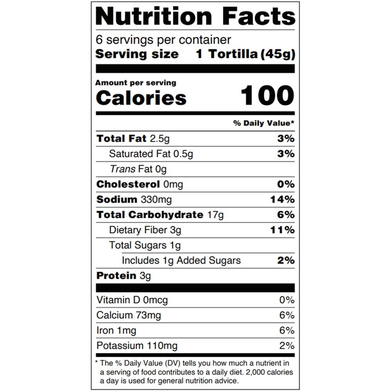 Olé Xtreme Wellness® Gluten Free | 8" Size Tortillas |