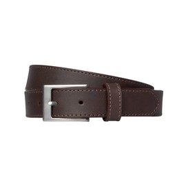 PBF 's Belts for Men | Cinturón de vestir de cuero casual de 1.25 pulgadas de ancho | XS a grande y alto, Marrón, 30" - 32"