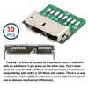 Conector CY 10 piezas Micro USB 3.0 de 10 pines