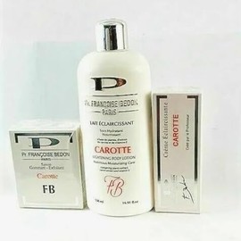 Pr. Francoise Bedon Paris Carotte Lotion 500ml + Soap 7oz + Cream 1.7oz