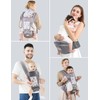 Mumgaroo Baby Carrier Newborn to Toddler, Toddler Carrier with Hood