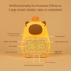 Cute Capybara Alarm Clock Night Light, for Kids and Adults,