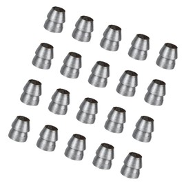 BESPORTBLE 3sets Round Wedge Camping Hammer Wedges Round Axe Handle Chopping for Ax Steel Hammer Installation Accessories Axe Handle Fixing Accessory Installation Supplies Silver Iron 20pcs*3