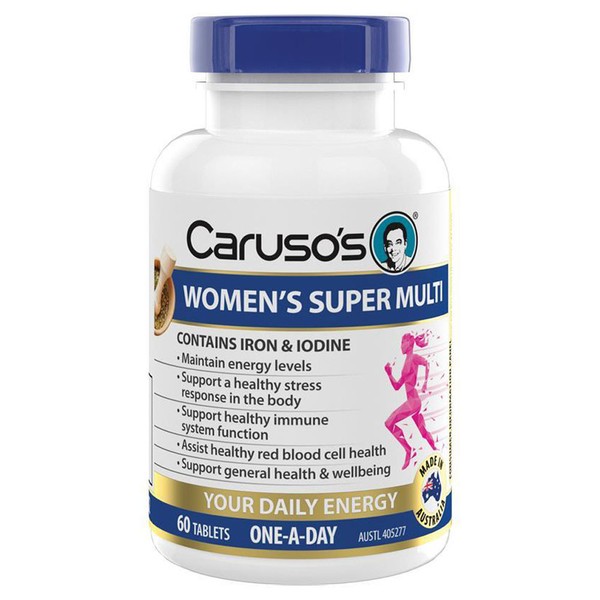 Caruso's Natural Health-Women's Super Multi 60 Tablets