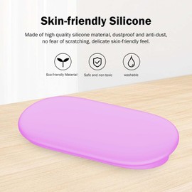 Silicone Glow Cover Case for Google TV Streamer 4K 2024 ，Protective Sleeve for Google TV Streamer 4K Host Box,Anti-Slip Scratch Shock Protection (Glow Purple)