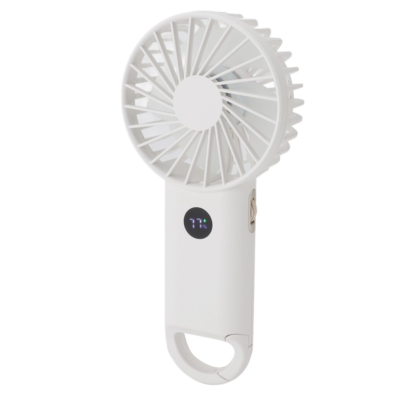 Handheld Fan Multifunction 100 Levels Stepless Speed Intelligent Digital Display