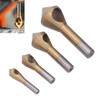 4PCS Titanium Coated Countersink Drill Bits 90 Degree Chamfer Tool