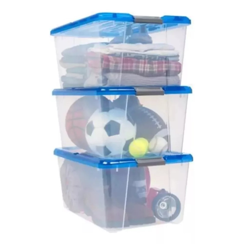 Iris 1 Caja Organizadora Almacenamiento Cap 12.2 L Apilable