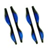 XtremeAuto® 4 x BLUE, Car Door Safety Reflectors/Protectors, FRONT and