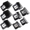 YIRVAHERE 8 Pack Black Clipper Guards for Wahl Detailer, for