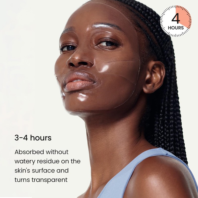 BIODANCE Hydro Cera-nol Real Deep Mask, Overnight Hydrogel Mask, Hydrating