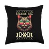 Selkirk Rex Dad Rexes Throw Pillow