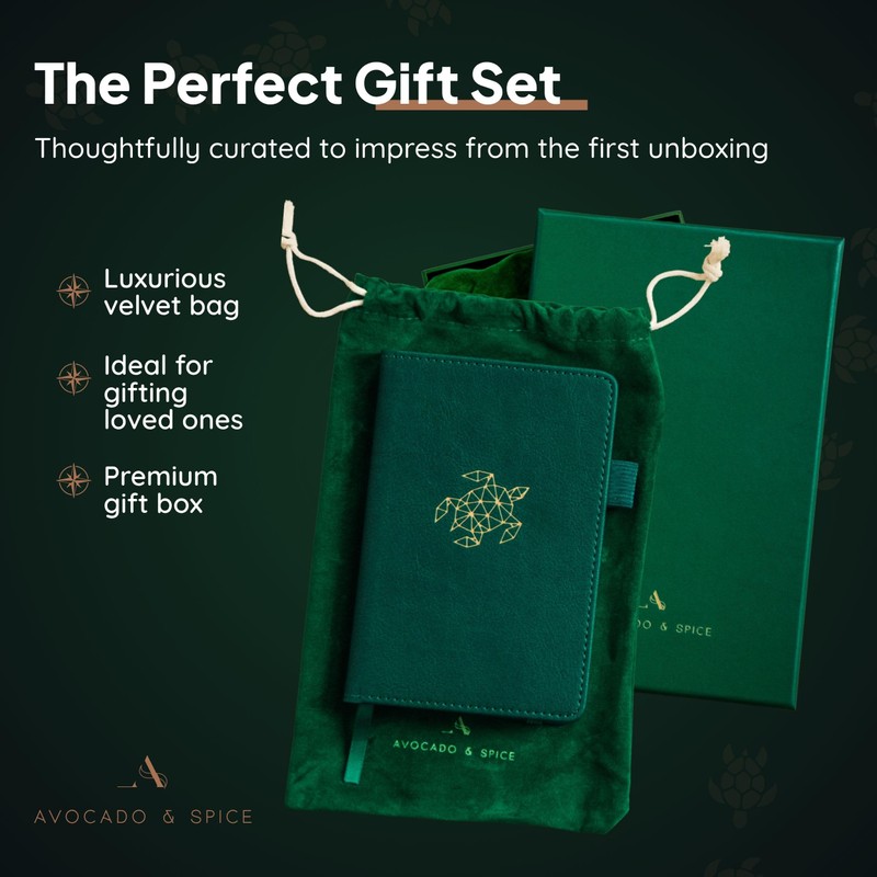 Small Notebook A6 by Avocado and Spice® - A6 Pocket