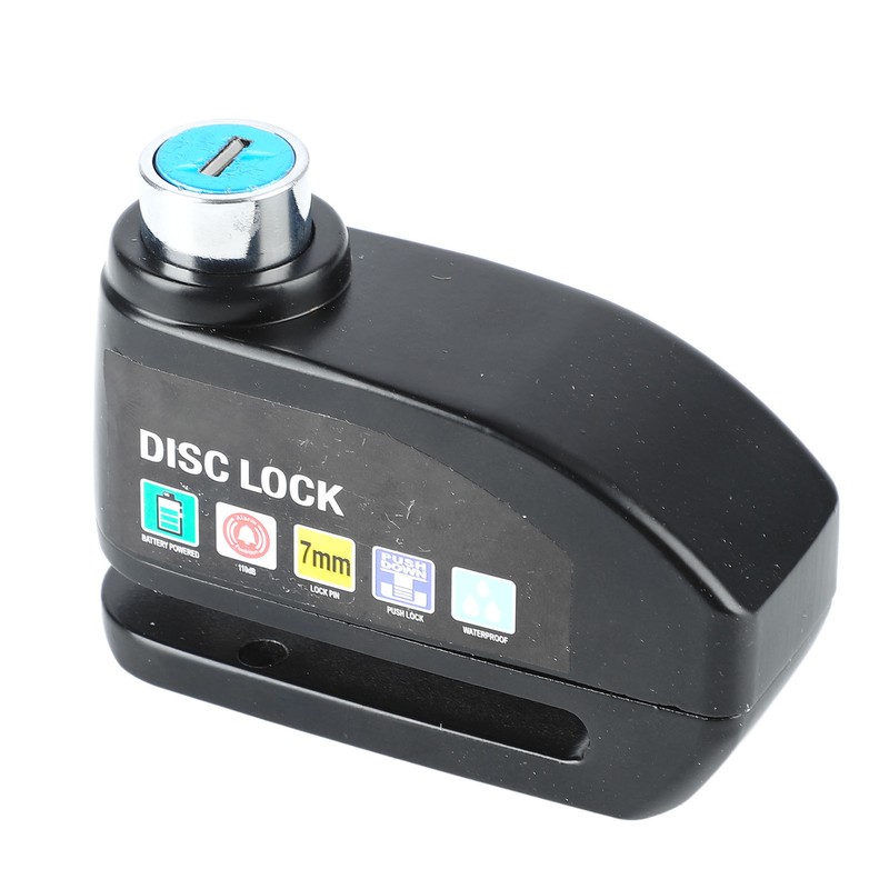 Bicycle Alarm Disc Lock Security Alarm Disc Brake Lock Riding