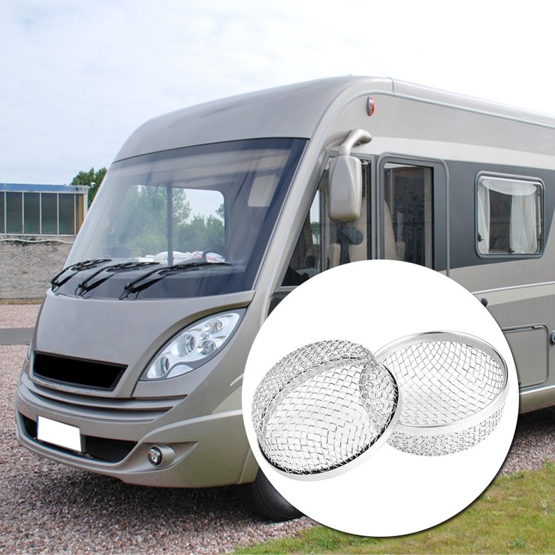 2pcs Stainless Steel Vent Bug Furnace Screen Cover for Camper