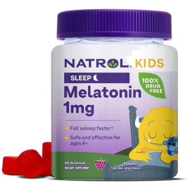 Melatonina Kids Niños Duerme Rápido Y Profundo 60 Gomas Ayuda A Que Su Hijo Se Duerma Rápidamente Y Permanezca Dormido Por Más Tiempo Con Melatonina La Cual Se Produce De Forma Natural Natrol