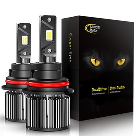 Cougar Motor 9007 Auxiliary Fog Bulb, Off-Road DRL Pack of 2