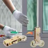 4Pcs Sliding Door Rollers 1-1/4inch Sturdy Sliding Patio Door Tandem