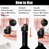Hosslearlear Wine Stoppers for Wine Bottles, Silicone Reusable Corks with
