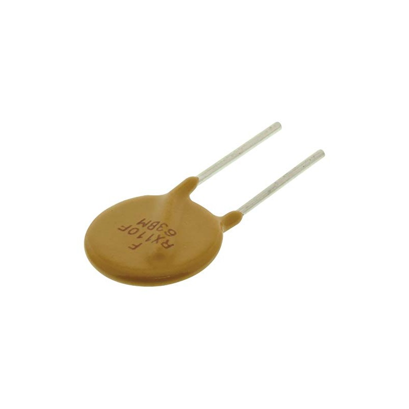 Resettable Fuse, 60V, 1.1A, Holding Current 1.1A, Operating Temperature Max