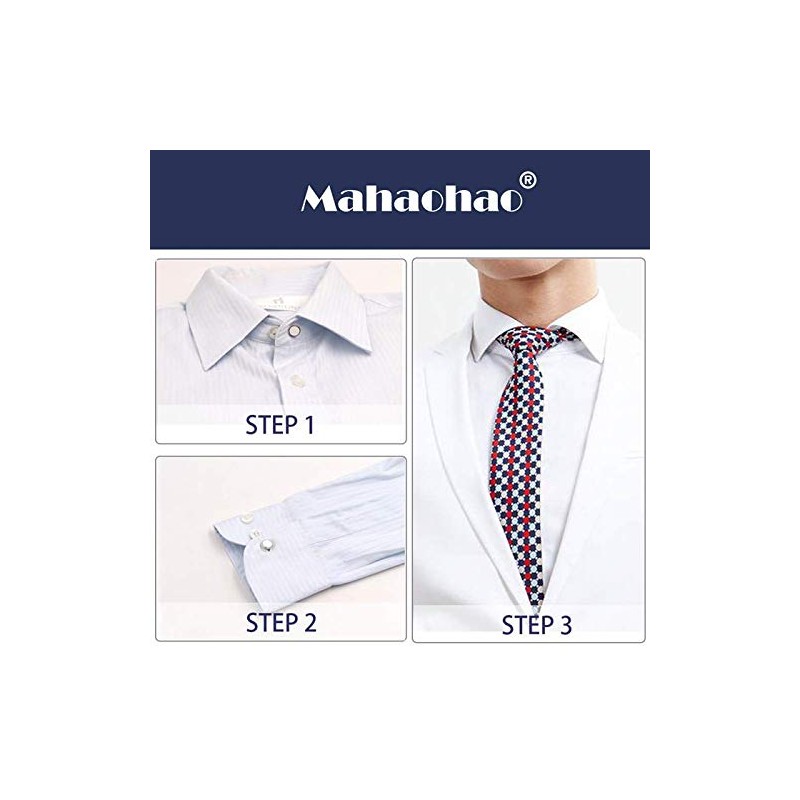 12pcs, Collar Extenders,Neck Extender Button Invisible for Men Shirts Suits