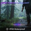 Tremdwoto 365nm Black Light Flashlight, UV Light Rechargeable, High Power