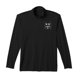 Anonymous Hacker Stuff Game Master DDOS Project Zorgo Performance Quarter-Zip Top