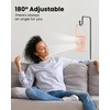 Koonie USB Desk Fan, Strong Wind Ultra Quiet Small Personal