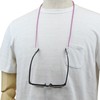 Tacy Case Glass Cord Purple 73cm Frame Holder Cotton 087-5