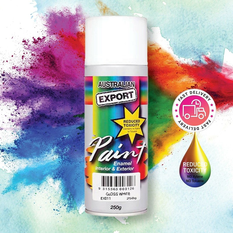 Australian Export Paint 250 g, White Gloss