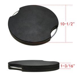 LIBRA RV Stabilizer Jack Pads Set 5th Wheel Drop Leg Pad Solid Rubber HD 10.5" Water Proof Pack 4