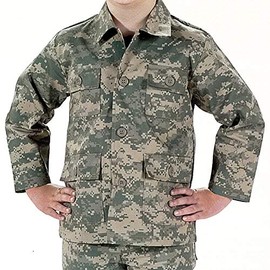 Rothco Kids BDU Shirt - ACU Digital Camo, XX-Small(0-2) Size