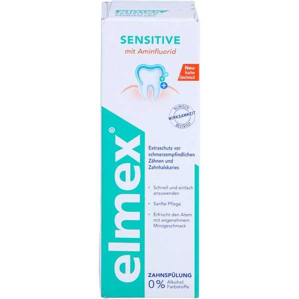 Elmex Sensitiv Zahnspülung, 100 ml Lösung